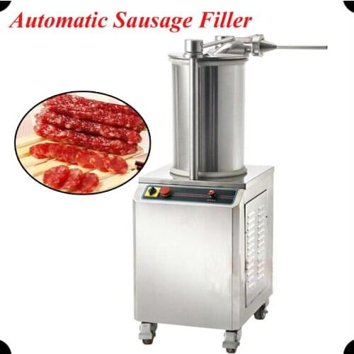 Automatic Hydraulic Sausage Filler Sausage Stuffer Commerical Sausage Meat Extruder Fill The Sausage Stuffing Machine SF-150