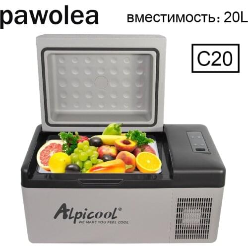 Car refrigerator refrigeration compressor 12v24v220v car home dual-use freezing refrigeration refrigerator small freezer