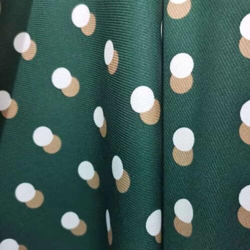 Trousers Dot Fabric Soft Dress Scarf Twist Summer Chiffon Cosplay Skirt Blouse Material