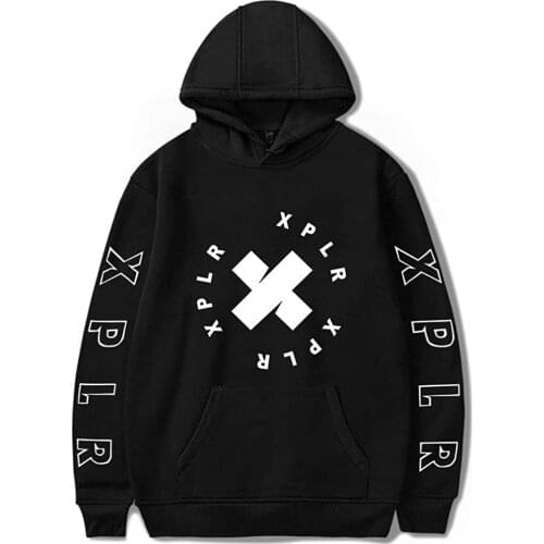 2021 Sam and Colby Children Hoodies Kids Casual Pullover Streetwear Print Sam and Colby XPLR Hoodie For Boys And Girls Clothes