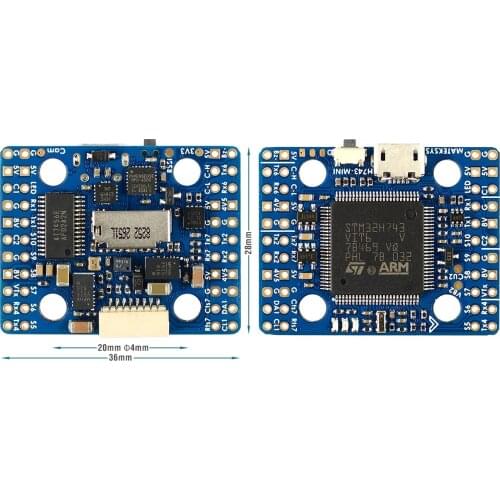 MATEK Mateksys H743 H743-MINI Flight controller MPU6000 BetaFlight MATEKH743 Built-in OSD 2-8S for Fpv RC Racing Drone Parts