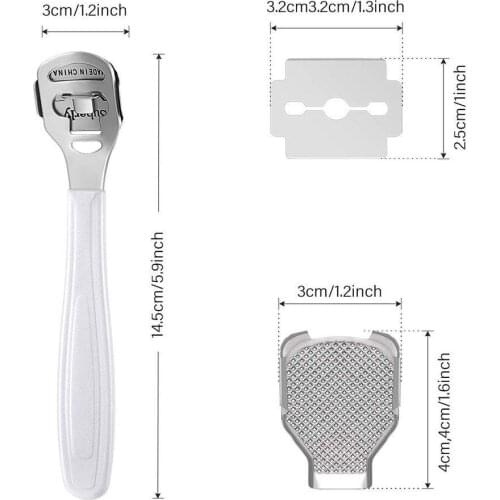 Foot Care Pedicure Machine Callus Shaver Hard Dead Tools Feet Pedicure Shaver Skin Sharp Cutter Remover Corn Blades Knife R1F0