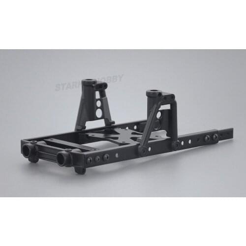 Metal 6x6 Chassis Frame Rails Extended Kit for 1/10 RC Crawler Axial SCX10 II 90046 90027 RGT 86100