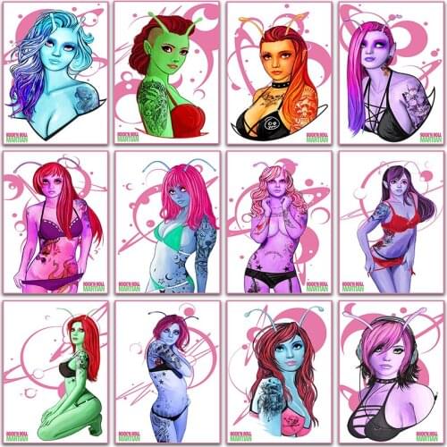 5D DIY Diamond Painting Kit Paint Diamand Cartoon Sexy Girl princess Full Square&Round embroidery mosaic Cross stitch home decor