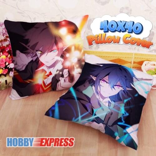 Hobby Express NEW Bump World 40x40cm Square Anime Dakimakura Throw Pillow Cover FBZ699