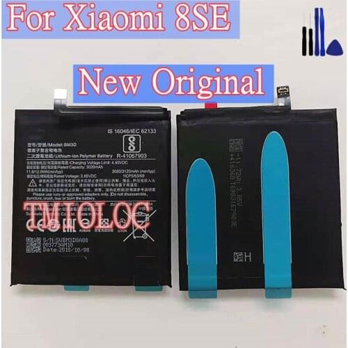 New Original High Quality For Xiaomi 8SE Mi 8SE 3020mAh BM3D Battery