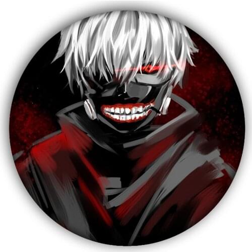 Fan Memorial Anime for Tokyo Ghoul Brooch Pin Badge Accessories Clothes Backpack Decoration Children Animation Fair Event Gifts