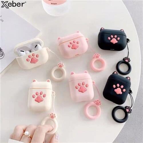 For AirPods 2 1 Case 3D Cartoon Animal Silicone Headphones Case for AirPods pro3 Wireless Bluetooth Earphone Protect Cover Bags