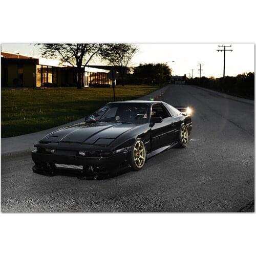 Sports Car Supra MA61 Wallpaper Vehicle Posters and Prints Canvas Wall Art Modern Painting for Home Decor