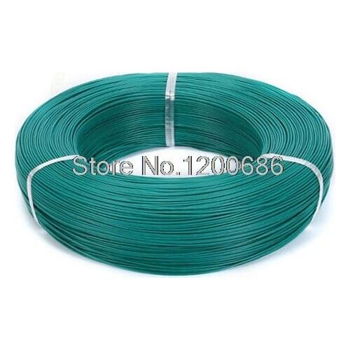 UL 1007 22AWG GREEN 10 meters UL1007 Electronic Wire 22awg OD1.6mm PVC Electronic Wire Electronic Cable UL Certification