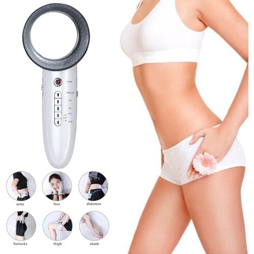 Ultrasonic Slimming Massager 1MHz Body Ultrasound Cellulite Fat Burner Weight Loss EMS Skin Care Photon Therapy Galvanic Facial