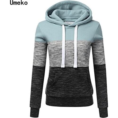 Женские осенние толстовки Umeko China At AliExpress