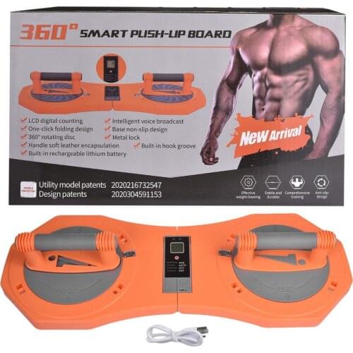 Smart Push-Up Rack Board Training Fitness Abdominal Muscle Building Exercise Foldable Multifunctional