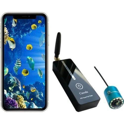 WIFI Fish Finder Smart Wireless Visual Fishing Tool Lakes Nest Control Depth Sounder 100ft Transmission Distance For IOS Android