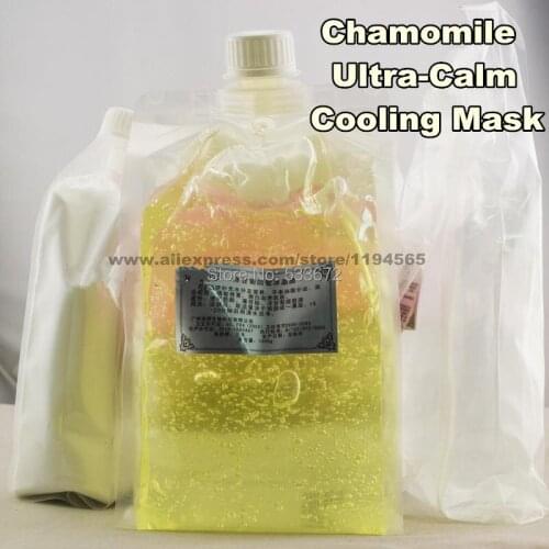1KG Sensitive Skin Chamomile Mask Gel Beauty Salon 1000ml Ultra-Calm Cooling Soothes Recuperate Repair