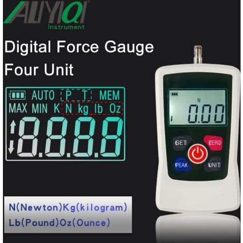 2-200N Digital Force Gauge Push Pull Gauge Portable Push Pull Tester Measuring Instrument Dynamometer Force Test Equipment