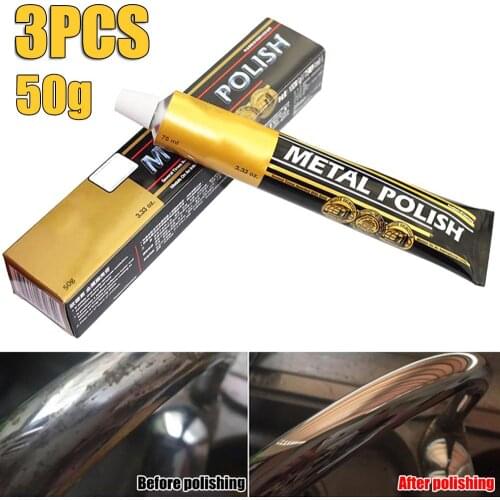 50g/100g Metal Polishing Cream Knife Machine Polishing Wax Mirror Metal Stainless Steel Watch Polishing Paste Metal Tools