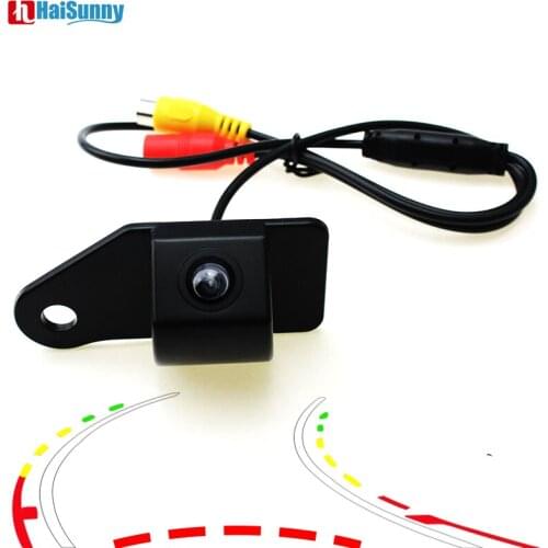 Car Parking Reverse Backup Camera Dynamic Trajectory Line Night Vision Waterproof For Mitsubishi ASX 2011 2012 2013 2014