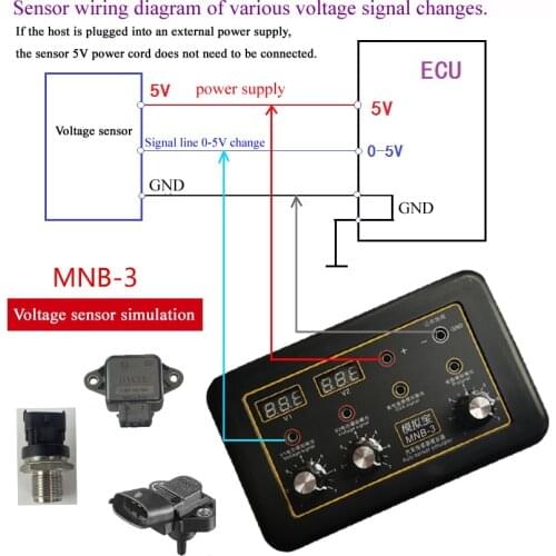 Automobile Signal Sensor Tester Analog Box Crankshaft Signal Computer Maintenance Tester Signal Treasure Meter