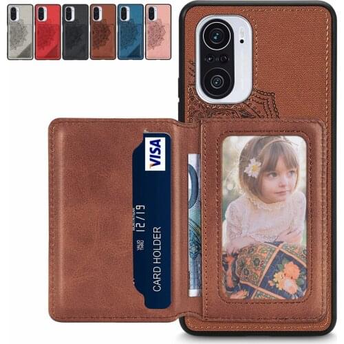 Wallet Slim Case For Samsung Galaxy S21 FE S20 Ultra S10 S9 S8 Plus S7 Edge F41 Note 20 10 9 8 Credit Card Holder Pockets Cover