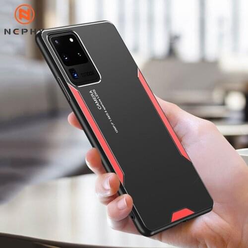 Luxury Hard Metal Shockproof Case For Samsung Galaxy A51 A71 S8 S9 S10 S20 Plus Ultra 5G Note 8 9 10 20 Mobile Phone Cover Shell