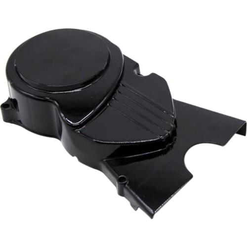 Black Alloy Front Engine Magneto Stator Cover for Lifan 125cc 140cc Go-kart