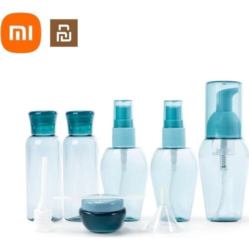 Xiaomi Youpin Portable Travel Packages of 6pieces Bottling Kit Travel Perfume Cosmetics Bottling Lotion Storage Bottles