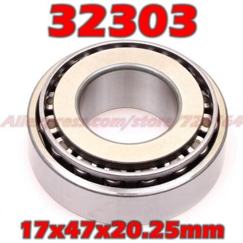 17x47x20.25 mm Tapered Roller Bearings 32303 7603E HR32303J 32303JR 32303A E32303J 32303VC12 32303U 32303E 17*47*20.25