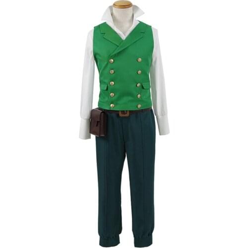 Boku no Hero Academia Izuku Midoriya deku cosplay costume Anime cosplay ourfit full set T-shirt vest pants gloves belt MAN COS