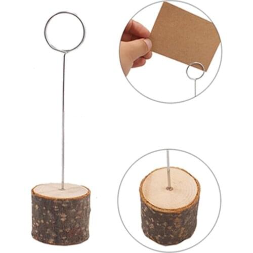 Creative Different Shaped Photo Card Holder Kawaii Stationery Wedding Party Photos Message Holder Home Desk Decor Accessories