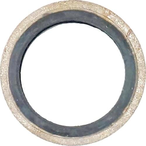 LOT20 14mm Metric Bonded Seal Self Centering Sealing Washer Hydraulic Nitrile Rubber Oil Compound Gasket