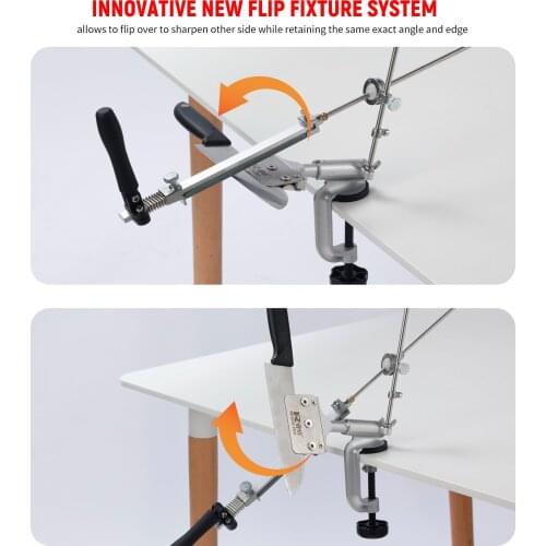 Sharpener Set Fixed-angle Knife Sharpener Knife Sharpening Kit Knife Slicker Edge Sharpener Abrasive Holding System