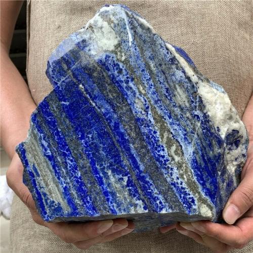 Natural lapis lazuli jasper crystal mineral specimen healing