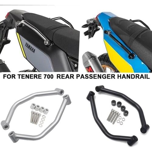 NEW FOR YAMAHA TENERE 700 Motorcycle Accessories Passenger Rear Grab Handle CNC Seat Hand Handle Grab Bar Rail