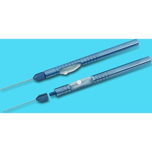 Ophthalmic microscopy equipment boutique titanium alloy ophthalmic flute needle straight flush type with silicone tube 20G23G