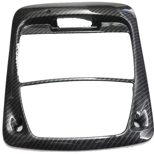 For Renault Kadjar 2016 2017 2018 2019 2020 ABS Carbon Fiber Front Reading Lights Cover Trim Interior Reading Light Decorative