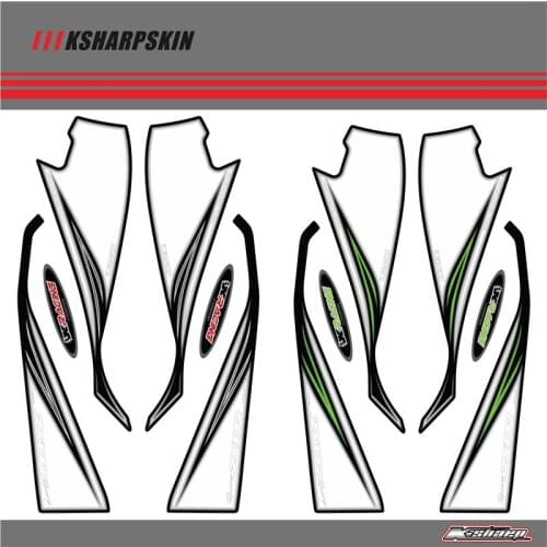 Front Fairing Motor Number Board 3D Gel Protector for KAWASAKI ZX10R NINJA 2010