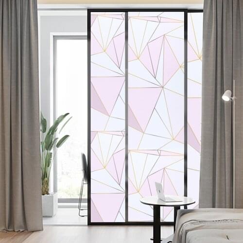 Wide 45cm*Long 200cm PVC Frosted Opaque Glass Window Film for Window Privacy Adhesive Glass Stickers Bathroom Office Decor New