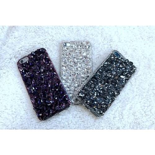 Full Bling Diamond Case Cover For Iphone 11 Pro XS Max XR X 8 7 6S Plus SE Samsung Galaxy Note 10 9 8 S20 Ultra S20 10/S9/8 Plus