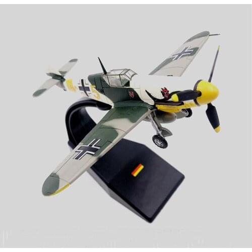 Rare Special Offer 1:72 Germany Air ace BF-109 fighter model alloy Collection Model