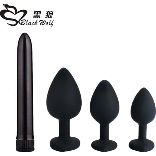 Adult Diary Silicone Anal Plug Jewelry Dildo Vibrator Sex Toys for Woman Prostate Massager Bullet Vibrador Butt Plug For Men Gay