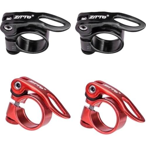 ZTTO Bicycle Parts MTB Bike Quick Release Ultralight Bicycle SeatPost Clamp 31.8mm Saddle Aluminum Alloy
