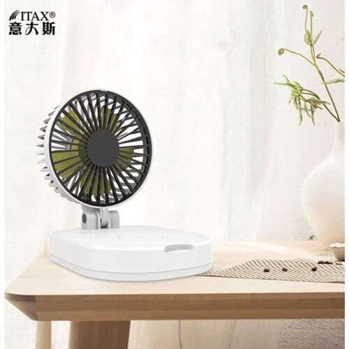 10000mAH USB small fan folding portable mobile power wireless charger charging treasure ITAS6665A