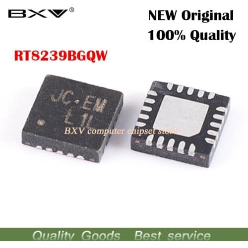 5pcs RT8239BGQW RT8239B RT8239 JC=CF,JC=ED,JC=IC,JC... QFN new original laptop chip free shipping