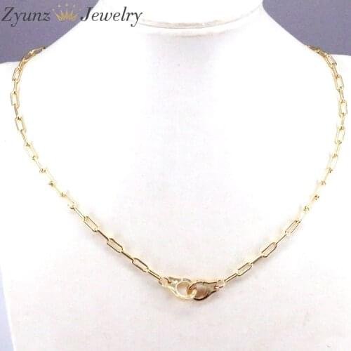 5PCS, Punk Handcuffs Pendant Chain Gold Color Simple Style Couple Necklace For Men Women Charms Link Chain Jewelry Gifts