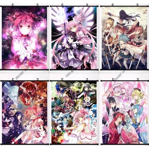 5D Diamond Painting Cute Anime Puella Magi Madoka Magica Kaname Madoka Embroidery Cross Stitch Kits Mosaic Room Decoration Gift