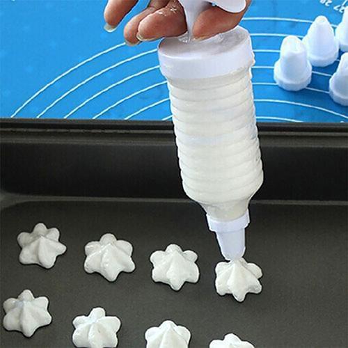 8 Pcs Nozzles Syringe Pen Cake Cream Pastry Cookie Decorating DIY Baking Tool Icing Piping Nozzles Cake Cream Decorating Tool