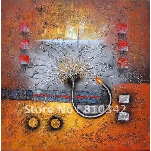 Abstract oil paintings Free shipping Home decorate Rreproduction Handicraft U2ABT643