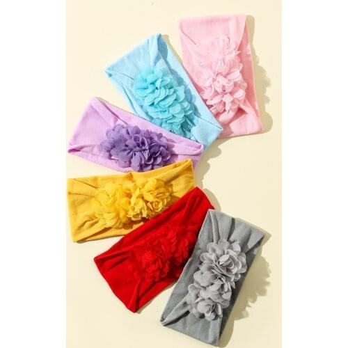 6-8pcs/set Baby Hair Accessories Sets Kids Headware Children Hair Band Set Bow Elastic Headbands For Girls Birthday Present