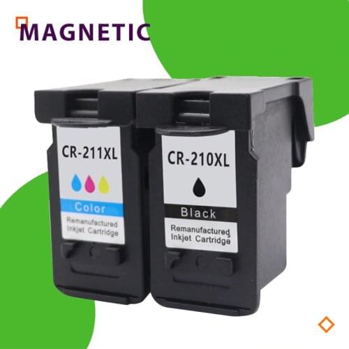 2Pcs PG210 PG 210 CL211 XL ink cartridge for Canon PG-210 CL-211 for Canon Pixma IP2700 IP2702 MP240 MP250 MP260 MP270 MX340